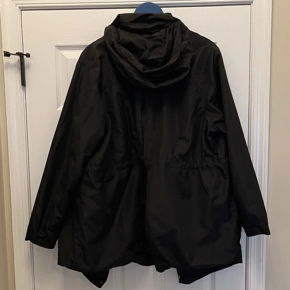Ava & Viv Black Raincoat - Picture 6 of 8